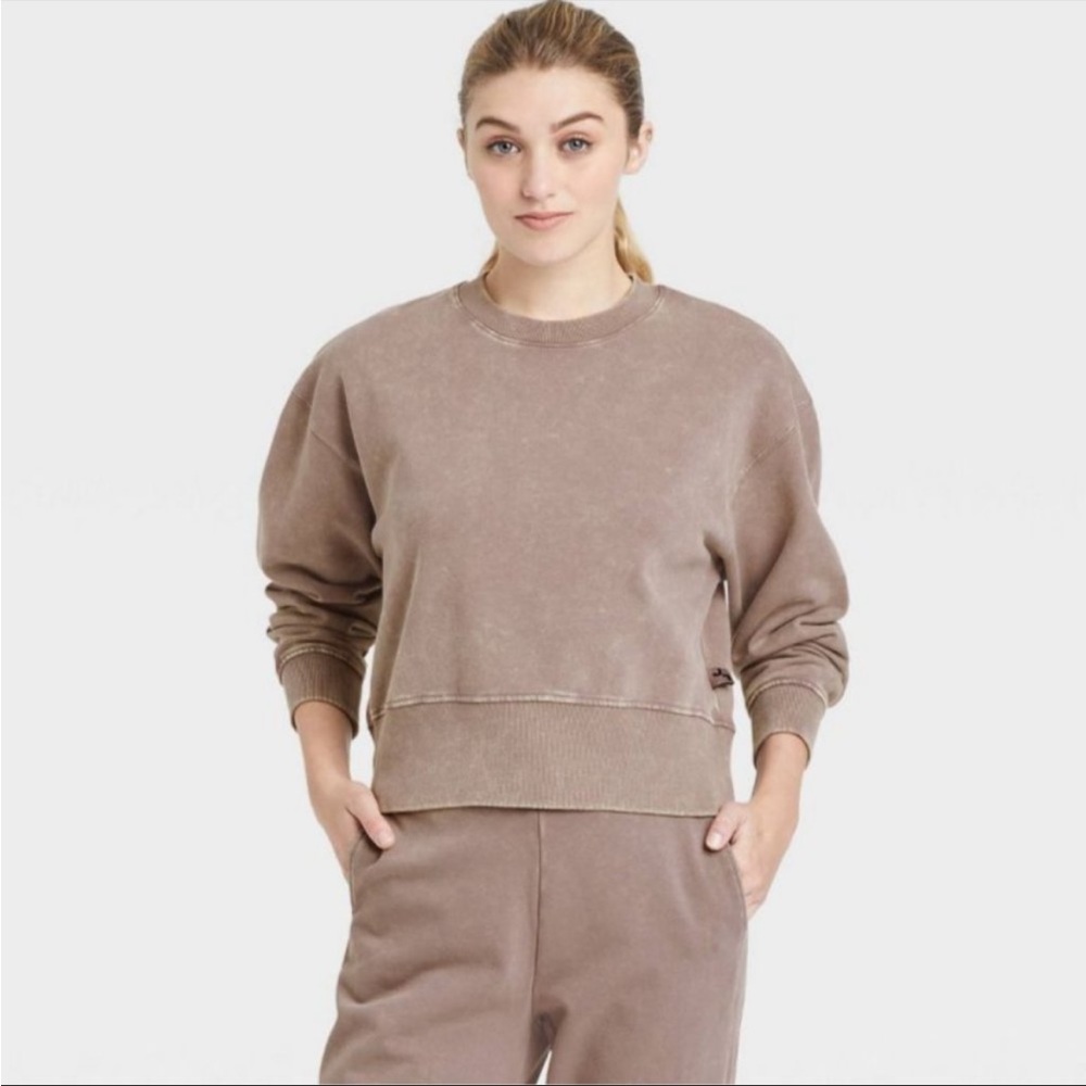 Brown Joylab Crew Neck